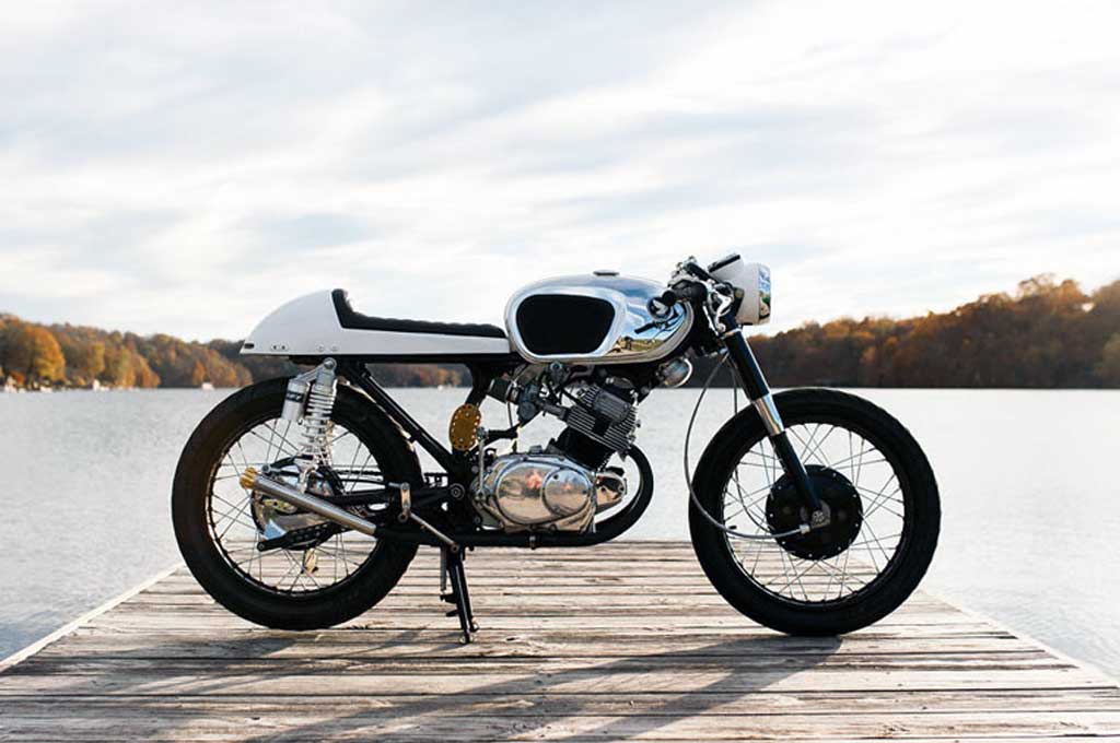Klasik nan Seksi, Cafe Racer Honda CB160 Ini Buatan Dokter Gigi