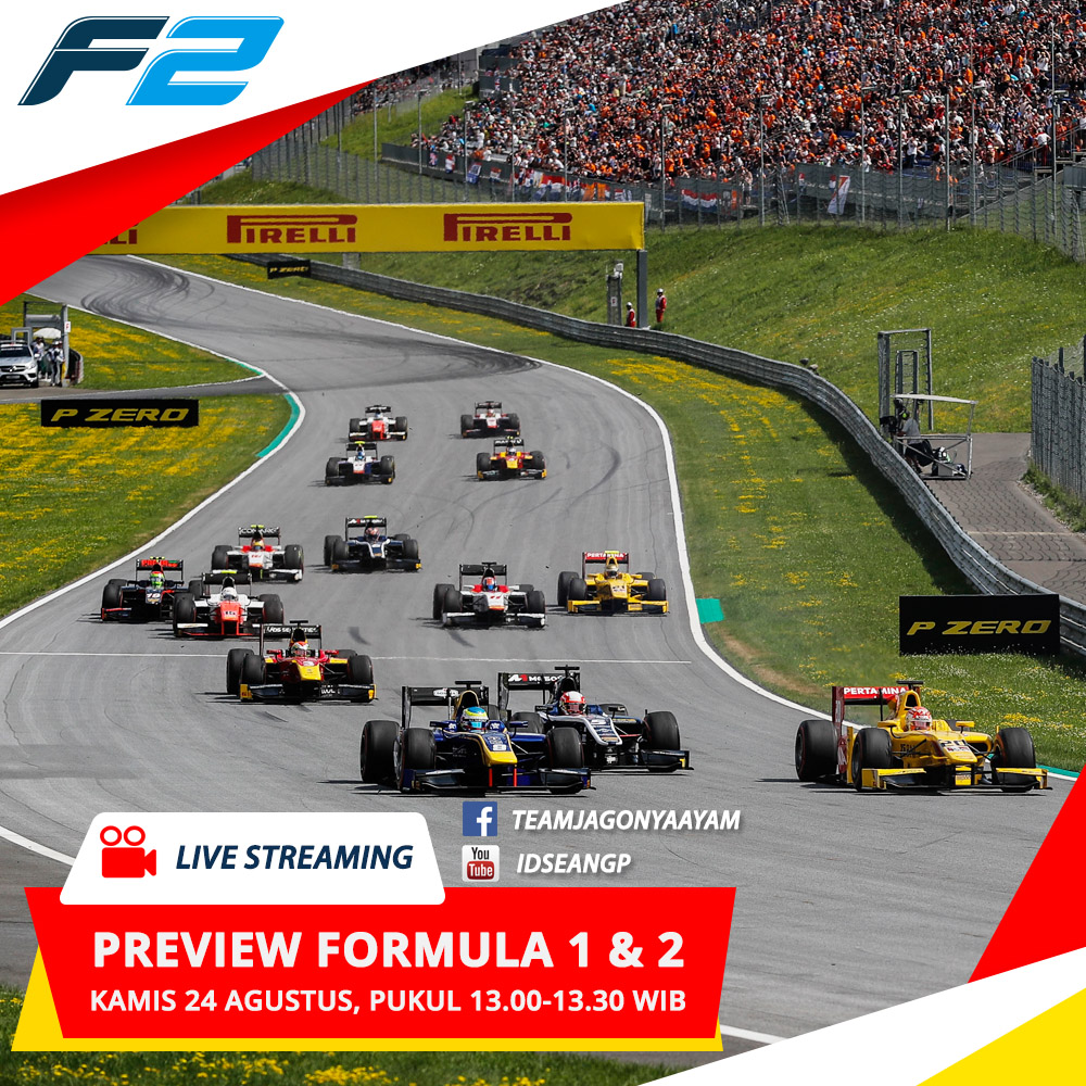 Saksikan Livestreaming Preview F1 F2 Gp Belgia Di Youtube Facebook