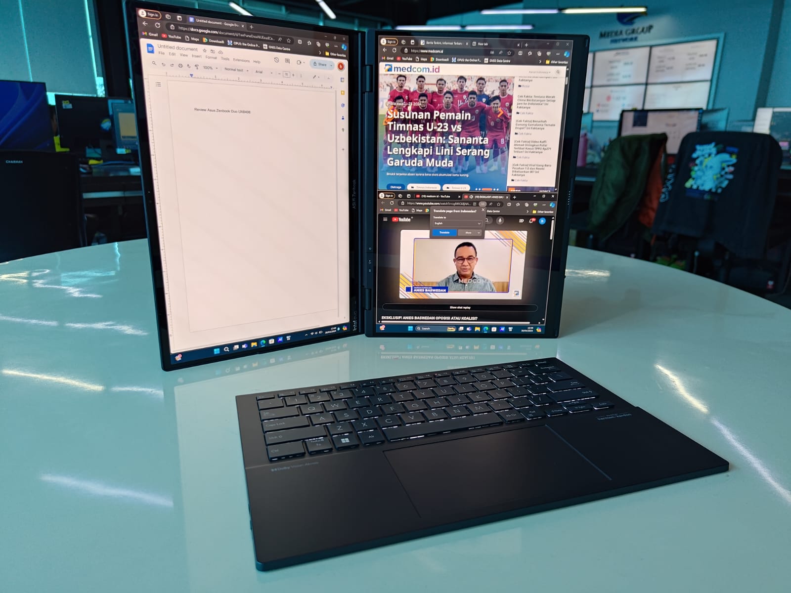 Asus Zenbook Duo Ux Laptop Dua Layar Super Spesial