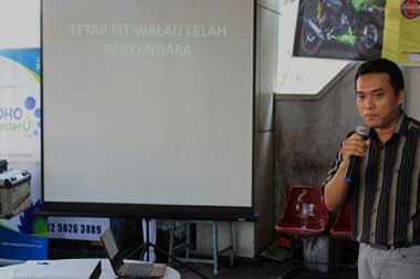 SOHO Berbagi Edukasi Kesehatan untuk Komunitas Bikers Pontianak