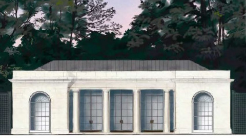 Melania Trump Bagikan Desain Paviliun Baru di Gedung Putih