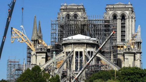 Sempat Terhenti, Restorasi Notre Dame Dilanjutkan
