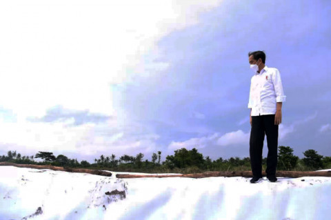 Jokowi: Perbaikan Tanggul Citarum Harus Selesai Dua Hari