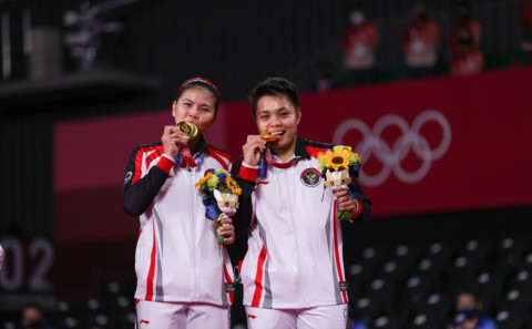 Kaleidoskop Olahraga 2021: Pencapaian Bersejarah Greysia/Apriyani di Olimpiade