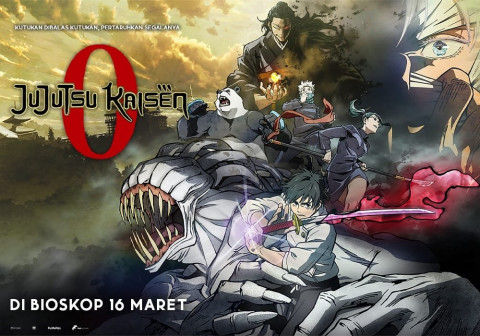 Tayang di Bioskop Besok 16 Maret, Ini 6 Fakta Jujutsu Kaisen 0