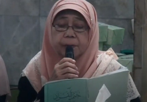 Viral Ustazah Taslimah Meninggal saat Membaca Al-Qur'an, Netizen: <i>Husnul Khotimah</i>