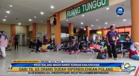 Korban Tragedi Kanjuruhan yang Tak Sadarkan Diri Luka di Kepala