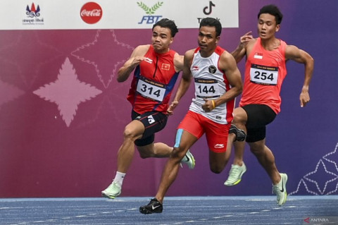 Cedera Kambuh, Zohri Mundur dari Final 100 Meter Putra SEA Games 2023