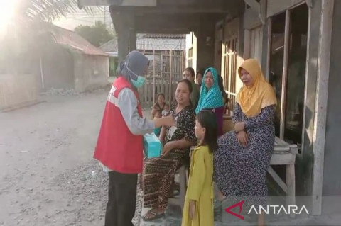 Aktivitas Warga Pulau Sebesi Terganggu Abu Vulkanik Erupsi Anak Krakatau