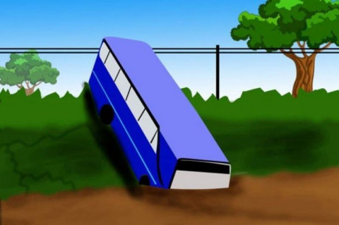 Bus Terjun di Tol Layang Pemalang, 2 Orang Tewas