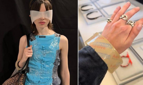 Lagi-Lagi Nyeleneh! Ini Asal Mula Gelang Lakban Balenciaga Seharga 51 Juta Rupiah