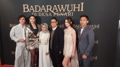 Pemain Film Badarawuhi di Desa Penari Gemetar Gala Premier di Amerika