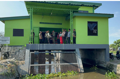 Antisipasi Banjir Musim Hujan, Rumah Pompa di Tanggulangin Disiagakan