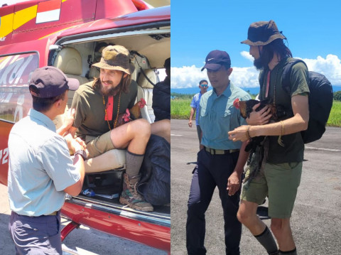 Momen Pilot Susi Air Bebas usai 1,5 Tahun Disandera, Pulang Bawa Ayam