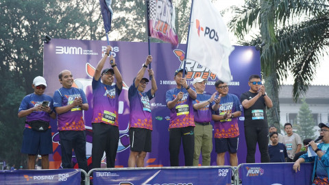 Diikuti Ribuan Pelari, Pospay Run 2024 Ajak Masyarakat Hidup Sehat