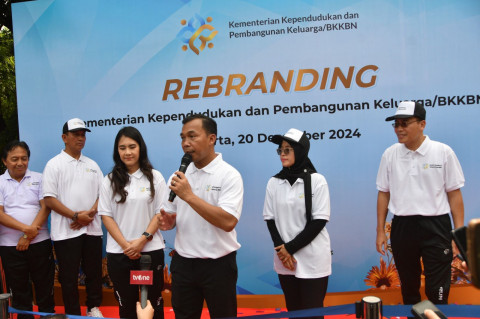 Kemendukbangga Luncurkan Logo Baru, Semangat Menuju Indonesia Emas 2045