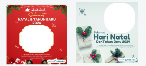 Cara Membuat Twibbon untuk Ucapan Natal 2024 di HP dengan Mudah