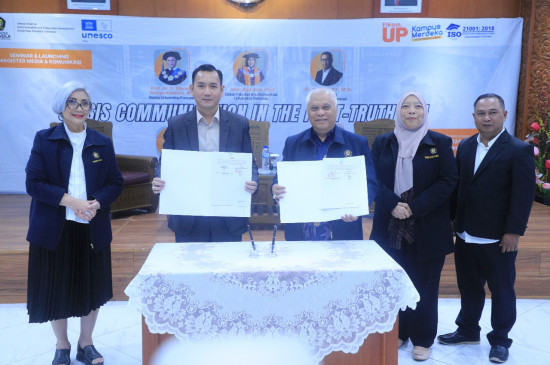 Universitas Pancasila resmi membuka prodi S2 atau Magister Magister Media dan Komunikasi. Foto: UP