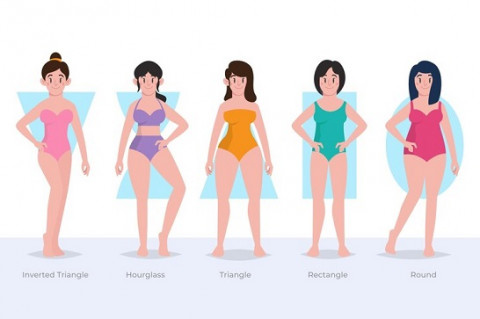 <i>Ladies</i>, Simak! Ini Jenis-jenis Bentuk Tubuh Perempuan