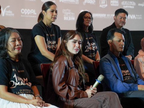 Kesabaran Amanda Manopo Diuji saat Hadapi Fedi Nuril di Film 1 Imam 2 Makmum