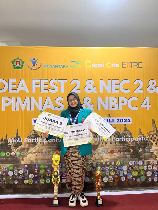 Dian Eka Darmayani, penerima Beasiswa OSC Medcom.id di Unisma. DOK Unisma