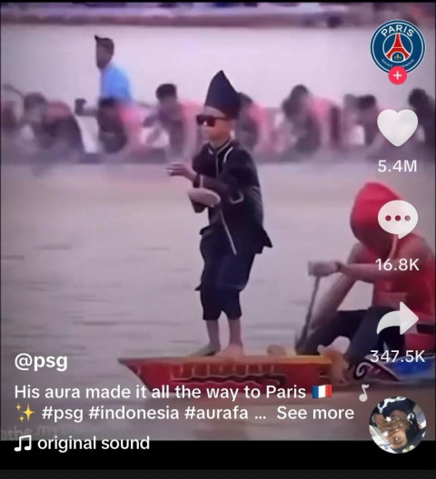 Viral Tarian Anak Pacu Jalur, Budaya Riau yang Bikin Klub Bola Eropa Ikut Bergoyang