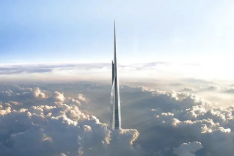Jeddah Tower Siap Salip Burj Khalifa, Jadi Gedung Tertinggi di Dunia!