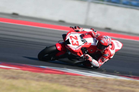 Giliran Andi Gilang Bersinar di Race-2 ARRC Mandalika
