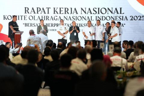 Peserta Rakernas KONI Sampaikan Kritik Terhadap Permenpora
