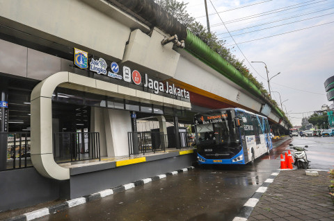 Melihat Wajah Baru Halte Transjakarta 'Jaga Jakarta' Usai Renovasi