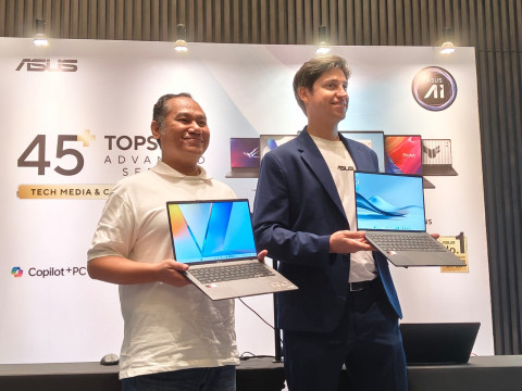 Asus Kuasai 60% Pasar Copilot+ PC Indonesia dengan NPU 45+ TOPS