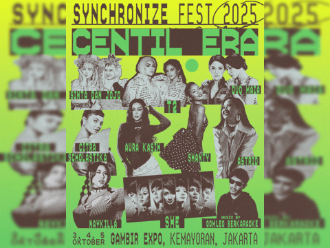 Synchronize Festival 2025 Bawa Kembali Musik Y2K Lewat 'Centil Era' Bareng Andien hingga Naykilla