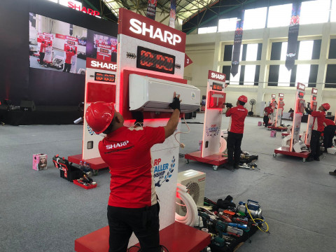Sharp Gelar Kompetisi Teknisi AC Skala Nasional, Ini Daftar Pemenangnya