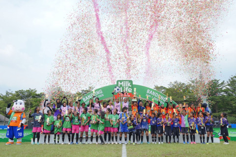 SD Pelita dan SDN 026 Bojongloa Juara MLSC, Sepak Bola Putri Bandung Mulai Bangkit