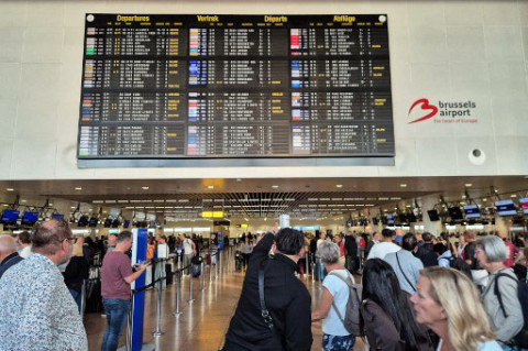 ​Serangan Siber Akibatkan Bandara Brussels Lumpuh, Separuh Penerbangan Batal