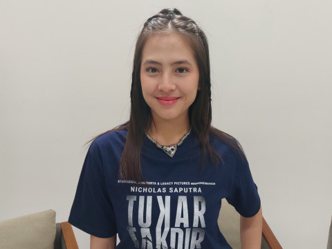 Adhisty Zara Ungkap Rasanya Adegan Intim dengan Nicholas Saputra di Film Tukar Takdir