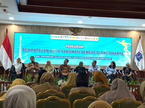 Jakarta Selatan Jadi Pilot Project Pemantauan Aktif Vaksinasi Dengue, Ada 9 Puskesmas dan 106 Sekolah yang Terlibat