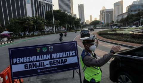 Jangan Melanggar Ganjil-Genap Hari Ini, Nanti Bayar Tilang!