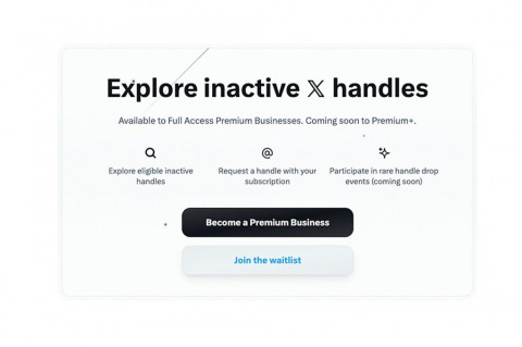 X Mulai Jual Username Tidak Aktif, Harganya Bisa Rp41 Jutaan