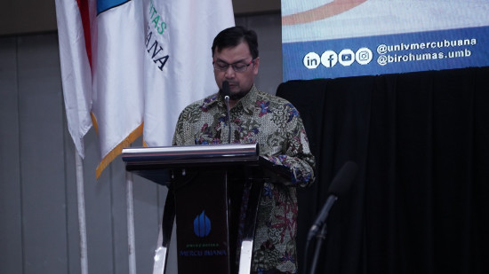 Rektor Universitas Mercu Buana, Andi Adriansyah. DOK UMB