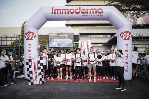 Festival Immoderma Dorong Kesadaran Kesehatan Holistik Lewat Fun Run 5K