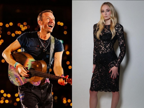Putus dari Bangsawan Inggris, Sophie Turner Dikabarkan Kencan dengan Chris Martin