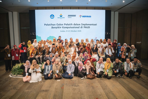 Siapkan Fondasi Koding-AI, Guru PAUD Ikuti Pelatihan Berpikir Komputasional