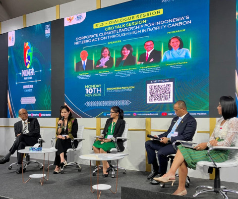 CEO Talks di COP30 Soroti Peran Korporasi Wujudkan Net Zero Indonesia