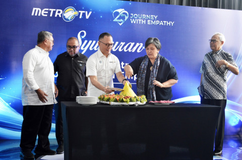 ​Kemeriahan Syukuran HUT ke-25 Metro TV