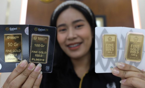 Harga Emas Pegadaian Turun Lagi! Ini Daftar Harga UBS dan Galeri24 Terbaru