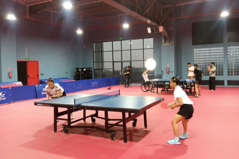 Mobilitas Nyaman, Tim Tenis Meja Indonesia Siap Tampil Maksimal di Asian Youth Para Games 2025