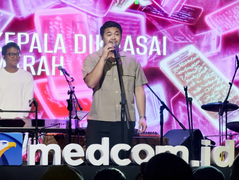 Rayakan HUT Ke-8 Medcom.id, Nadhif Basalamah: Semoga Lebih Banyak Musiknya