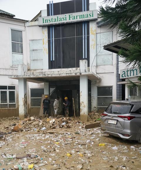 Pascabanjir, Farmasi dan Unit Cuci Darah RSUD Muda Sedia Aceh Tamiang Dipersiapkan Kembali