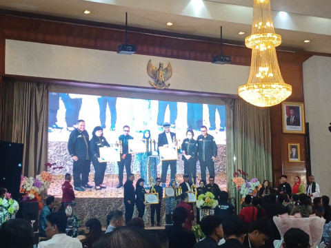 Tasyakuran Renovasi Auditorium Gedung F Kementan, GPN Gelar Grahatama Awarding 2025